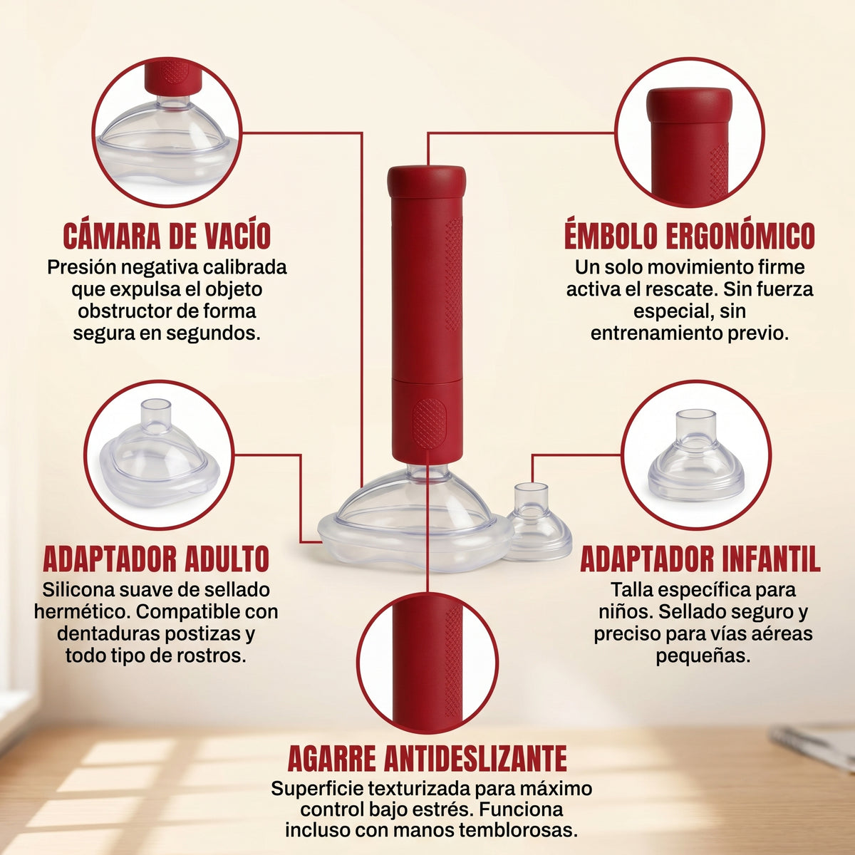 Dispositivo Antiahogamiento de Rescate – Actúa en Segundos — infographic_features