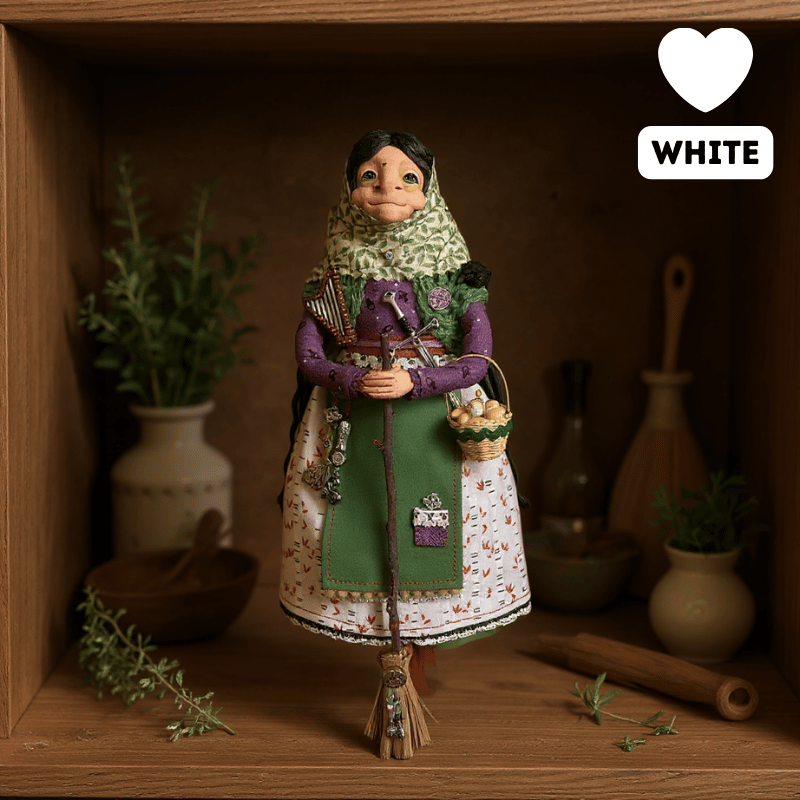 Handmade Kitchen Witch Doll